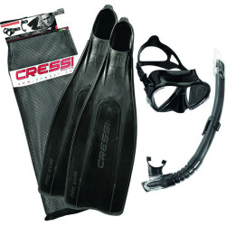 Cressi Pro Star Palet Maske Şnorkel Seti - Cressi