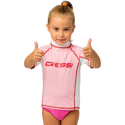 Cressi Rash Guard Junior Girl Kısa Kollu T-Shirt - 1