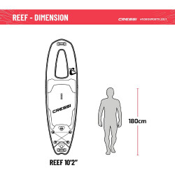 Cressi Reef Window Şişirilebilir Stand Up Paddle (I-SUP) - 6