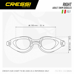Cressi Right Yüzme Gözlüğü - 10