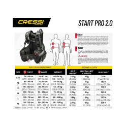 Cressi Start Pro 2 Bcd Yeleği - 117