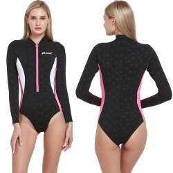 Cressi Termico Lady Shorty Uzun Kol Yüzücü Elbisesi - Cressi