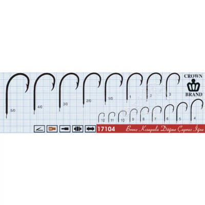 Crown Olta İğnesi 17104 100lü - 5