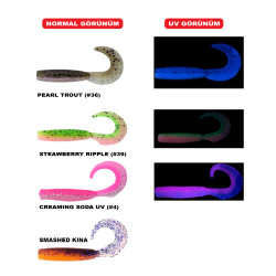 DAIWA BAIT JUNKIE 10CM GRUB (5 ADET) - Daiwa