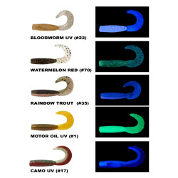 DAIWA BAIT JUNKIE 6.35CM GRUB, (8 ADET) - Daiwa