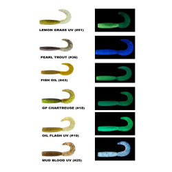 DAIWA BAIT JUNKIE 6.35CM GRUB, (8 ADET) - 3