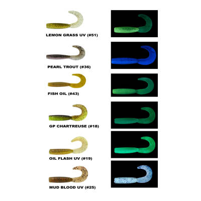 DAIWA BAIT JUNKIE 6.35CM GRUB, (8 ADET) - 3
