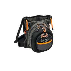 DAIWA BALIKÇI ÇANTASI GRİ TURUNCU BEL VE OMUZ ASKILI 30*30*15CM - Daiwa
