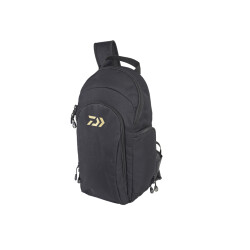 DAIWA BALIKÇI ÇANTASI OMUZ ASKILI BLACK/GOLD 20*15*45CM - Daiwa