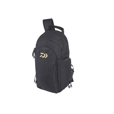 DAIWA BALIKÇI ÇANTASI OMUZ ASKILI BLACK/GOLD 20*15*45CM - 1
