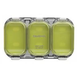 DAIWA BALIKÇI KUTUSU 3 BÖLMELİ GREEN SMOKE 11*6.7*1.1 - Daiwa