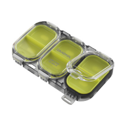 DAIWA BALIKÇI KUTUSU 6 BÖLMELİ GREEN SMOKE 11*6.7*1.5 - Daiwa