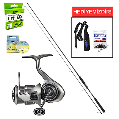 Daiwa Ballistic RF 229cm 3-9gr&Daiwa Caldia 25 FC LT 1000 S Profesyonel LRF Seti - 1