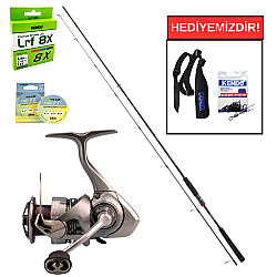 Daiwa Ballistic RF 229cm 3-9gr&Daiwa Exceler 23 LT 1000 D Profesyonel LRF Seti - 