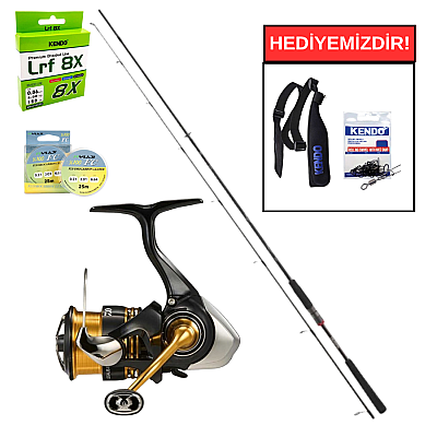 Daiwa Ballistic RF 229cm 3-9gr&Daiwa Legalis 23 LT 1000 S LRF Seti - 1