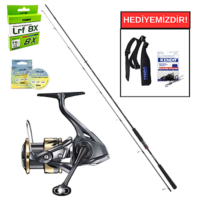 Daiwa Ballistic RF 229cm 3-9gr&Shimano Ultegra FD 1000 Profesyonel LRF Seti - 1