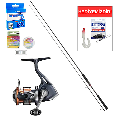 Daiwa Ballistic X S 2.70m 30-70gr&Shimano Nasci FD C5000 XG Spin Seti - 1