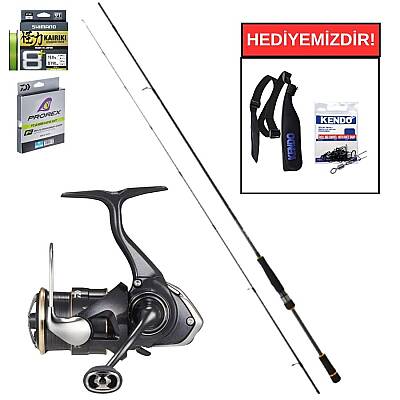 Daiwa BG RF 2.24m 1-6gr&Daiwa 26 Freams LT 1000 S P LRF Seti - 1
