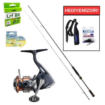 Daiwa BG RF 2.24m 1-6gr&Shimano Nasci FD 500 LRF Seti - 1