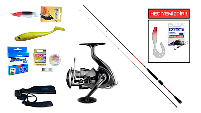 Daiwa Crossfire New Spin 270cm 14-56gr&Daiwa Crossfire 26 LT 4000C Spin Seti - 1