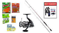 Daiwa Gekkabijin MX 1.91m 0.5-5gr&Daiwa Crossfire 26 LT 1000 LRF Seti - Daiwa