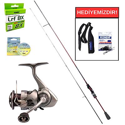 Daiwa Gekkabijin MX 1.91m 0.5-5gr&Daiwa Exceler 23 LT 1000 D LRF Seti - 1