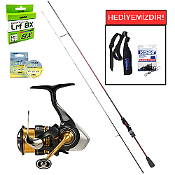 Daiwa Gekkabijin MX 1.91m 0.5-5gr&Daiwa Legalis 23 LT 1000 S LRF Seti - Daiwa