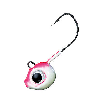 DAIWA GEKKABIJIN SW LIGHT JIG HEAD SS GLOW #8 - 1