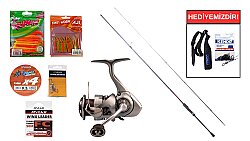 Daiwa Gekkabijin XV 2.13M, 0.5-8 Gr&Daiwa Exceler 23 LT 1000 D LRF Seti - Daiwa