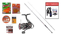 Daiwa Gekkabijin XV 2.13M, 0.5-8 Gr&Daiwa Fuego 23 LT 1000 D LRF Seti - Daiwa