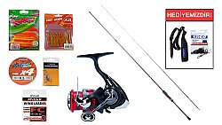 Daiwa Gekkabijin XV 2.13M, 0.5-8 Gr&Daiwa Ninja 23 LT 1000 LRF Seti - Daiwa