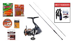 Daiwa Gekkabijin XV 2.13M, 0.5-8 Gr&Shimano Nasci FD 1000 LRF Seti - Shimano