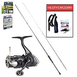 Daiwa Gekkabijin XV 2.13M, 0.5-8Gr&Daiwa 26 Freams LT 1000 S P LRF Seti - Daiwa