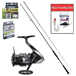 Daiwa Labrax AGS 2.74m, 7-35gr&Shimano Exsence B 4000M XG Spin Seti - Shimano