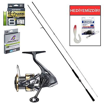 Daiwa Labrax AGS 2.74m, 7-35gr&Shimano Ultegra FD 4000 XG Spin Seti - 1