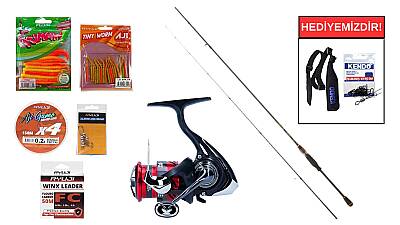 Daiwa Legalis RF CF 2.06M, 1-5 Gr&Daiwa Ninja 23 LT 1000 LRF Seti - 1