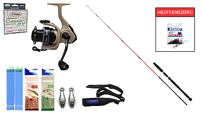 Daiwa Megaforce 1.90m 90-210gr&Okuma Outrax OR-6000SGA 1+1BB Tekne Seti - 1