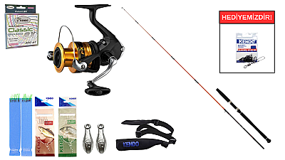 Daiwa Megaforce 1.90m 90-210gr&Shimano FX 4000 FC Tekne Seti - 1