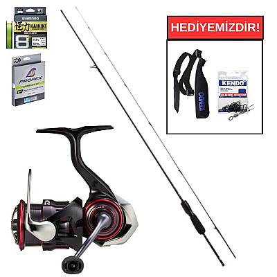 Daiwa Moonlight Beauty Air Ajing AGS 1.78 0.3-5Gr&Daiwa 23 Gekkabijin LT 1000 S LRF Seti - 1
