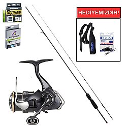 Daiwa Moonlight Beauty Air Ajing AGS 1.78M 0.3-5Gr&Daiwa 26 Freams LT 1000 S P LRF Seti - Daiwa