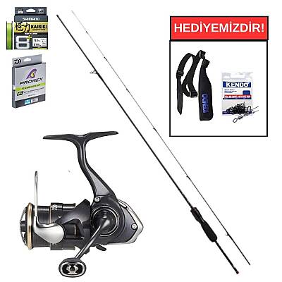 Daiwa Moonlight Beauty Air Ajing AGS 1.78M 0.3-5Gr&Daiwa 26 Freams LT 1000 S P LRF Seti - 1