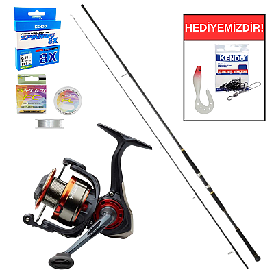 Daiwa New Legalis Seabass 2.72m 14-42gr&Savage Gear SG2 4000 FD 5+1BB Spin Seti - 1