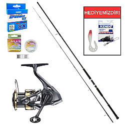 Daiwa New Legalis Seabass 2.72m 14-42gr&Shimano Ultegra FD 4000 XG Spin Seti - Shimano