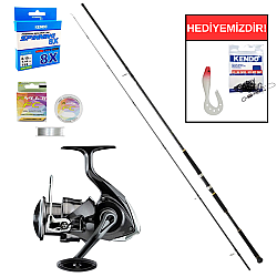 Daiwa New Legalis Seabass 2.72m 14-56gr&Daiwa Crossfire 26 LT 4000C Spin Seti - Daiwa