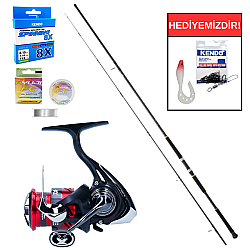 Daiwa New Legalis Seabass 2.72m 14-56gr&Daiwa Ninja 23 LT 4000 C Spin Seti - Daiwa