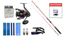 Daiwa New Sensor Boat Squid 1.80m 30-150gr&Okuma Ceymar C-6000A Dark Grey 7+1BB Tekne Seti - Daiwa