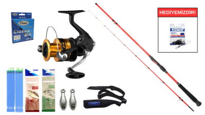 Daiwa New Sensor Boat Squid 1.80m 30-150gr&Shimano FX 4000 FC Tekne Seti - 1