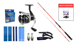 Daiwa New Sensor Boat Squid 1.80m&Okuma Safina SN-6000 1+1 bb Tekne Seti - Daiwa