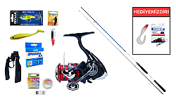Daiwa New Spitfire Seabass 2.70m 10-35gr&Daiwa Ninja 23 LT 3000 C Spin Seti - Daiwa