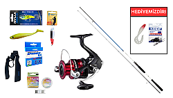 Daiwa New Spitfire Seabass 2.70m 10-35gr&Shimano Sienna 4000 FG Spin Seti - Shimano